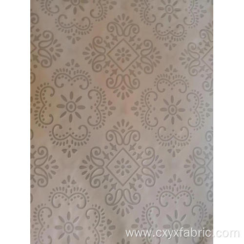 Popular polyester emboss fabric